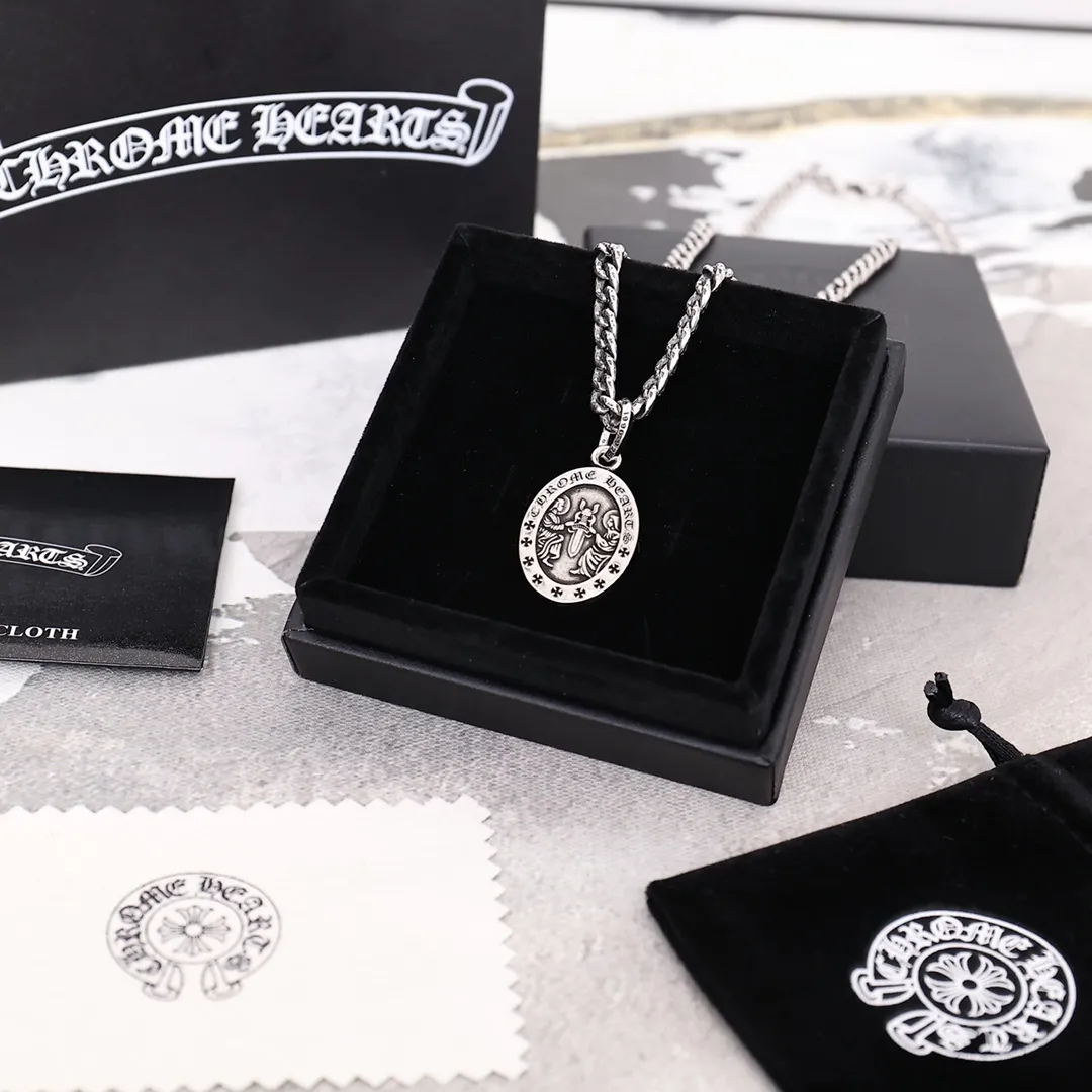 【2026】【CHROME HEARTS】ネックレス、新しいネックレス万能シンプルファッションオーナメント