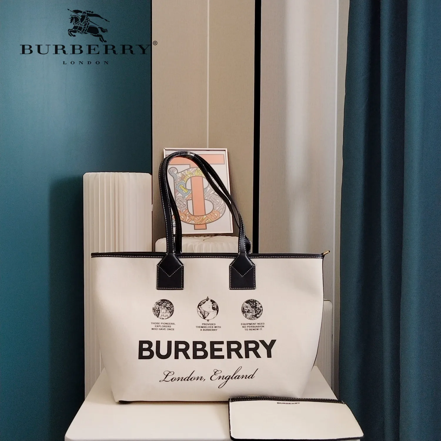 【2026】【BURBERRY 公式旗艦店】バーバリー   ハンドバッグ 当日出荷 好評に付き再入荷！35*16*29CM