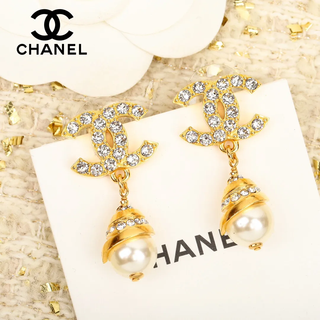 【2026】【CHANEL 】 シャネル   ファッションスタイルのイヤリング