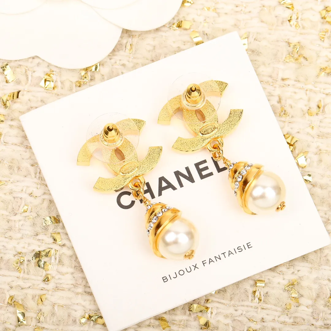 【2026】【CHANEL 】 シャネル   ファッションスタイルのイヤリング
