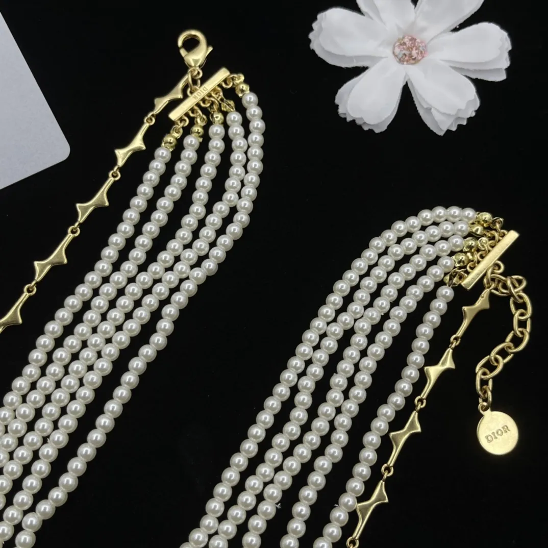 【2026】【DIOR】ネックレス、新しいネックレス万能シンプルファッションオーナメント