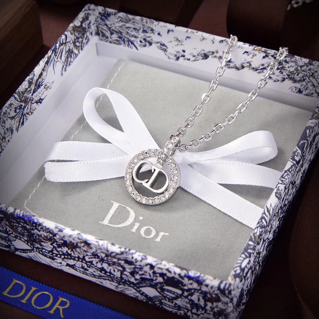 【2026】【DIOR】ネックレス、新しいネックレス万能シンプルファッションオーナメント