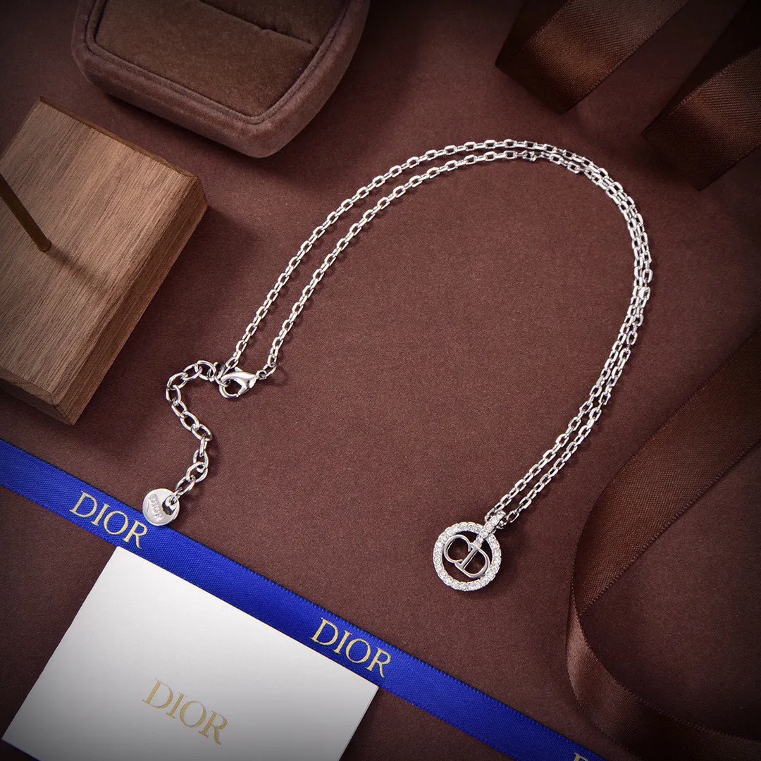 【2026】【DIOR】ネックレス、新しいネックレス万能シンプルファッションオーナメント