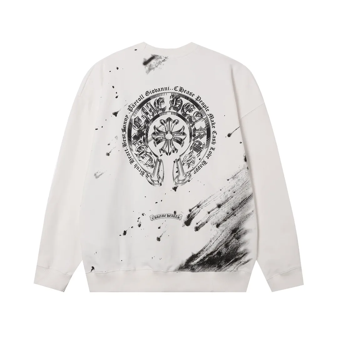 【2026】【CHROME HEARTS 公式旗艦店】クロムハーツ  丸首の衛衣  スウェットご好評に付き再入荷！
