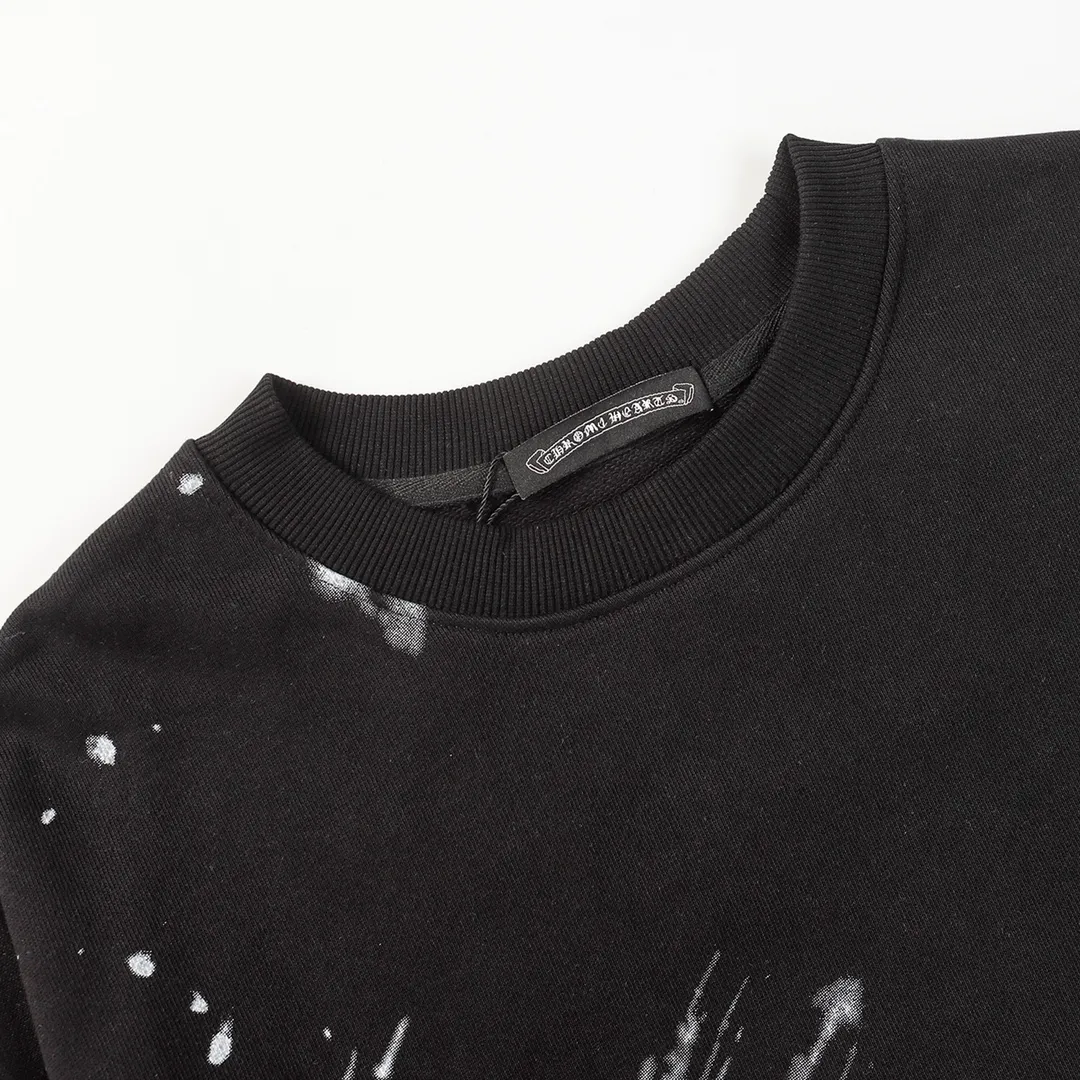 【2026】【CHROME HEARTS 公式旗艦店】クロムハーツ  丸首の衛衣  スウェットご好評に付き再入荷！
