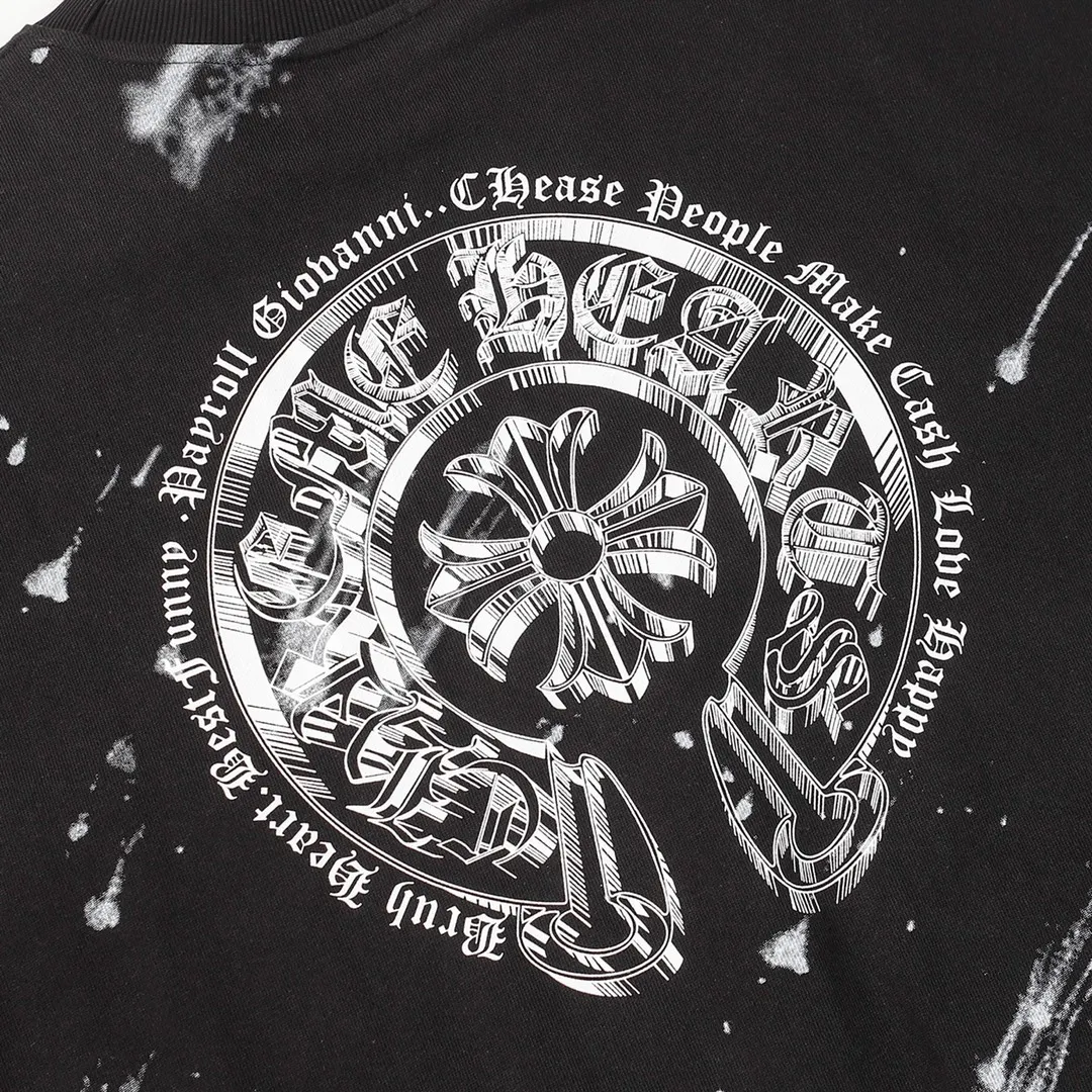 【2026】【CHROME HEARTS 公式旗艦店】クロムハーツ  丸首の衛衣  スウェットご好評に付き再入荷！