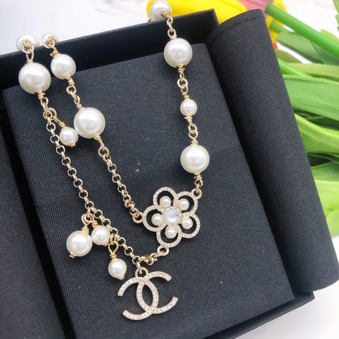 【2026】【CHANEL】ネックレス、新しいネックレス万能シンプルファッションオーナメント