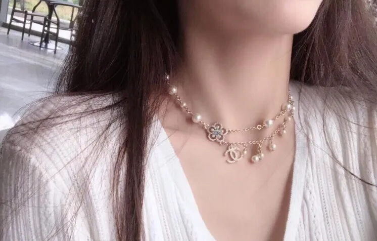 【2026】【CHANEL】ネックレス、新しいネックレス万能シンプルファッションオーナメント