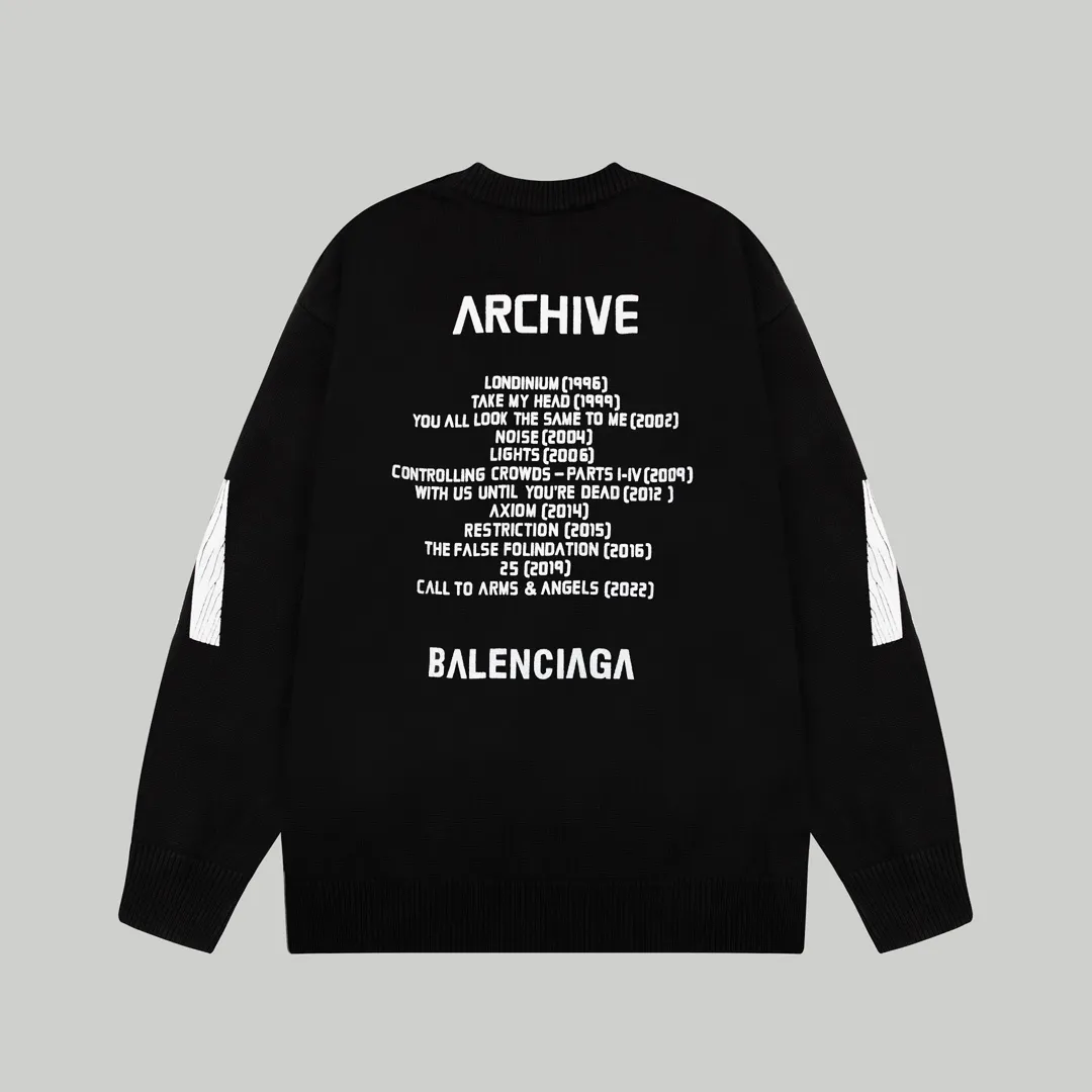 【2026】 【BALENCIAGA 公式旗艦店】バレンシアガ  セーター好評に付き再入荷！