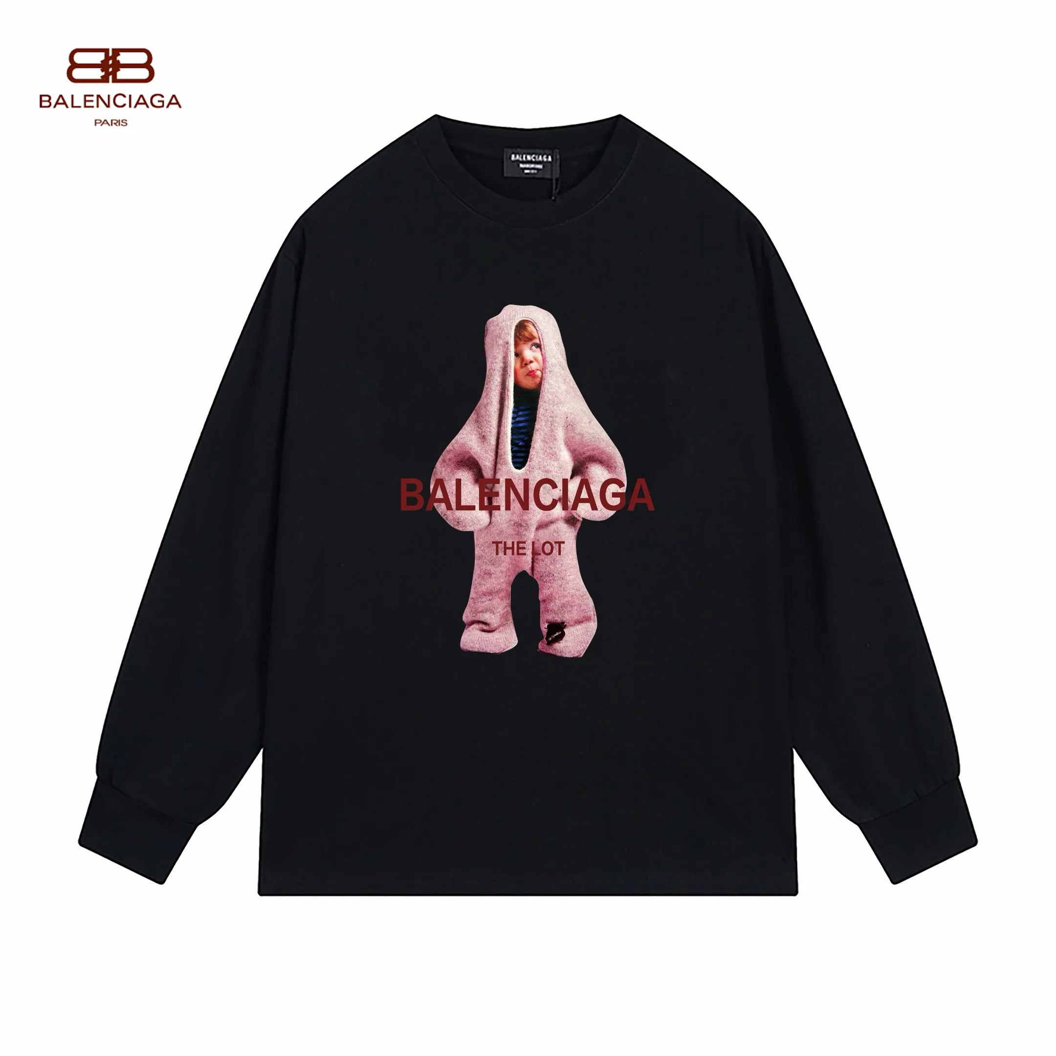 【2026】【BALENCIAGA  公式旗艦店】バレンシアガ  丸首の衛衣 スウェットご好評に付き再入荷！