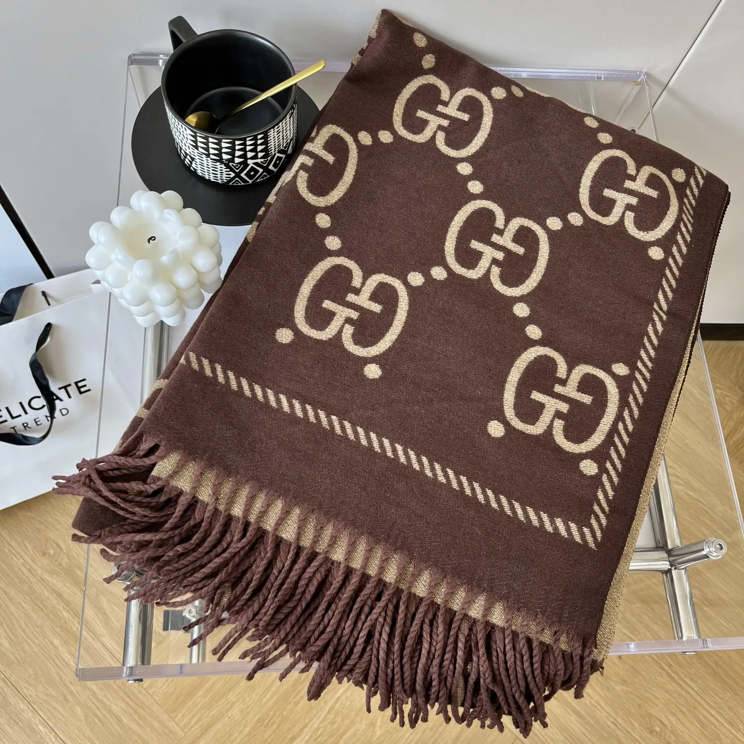 【2026】【GUCCI グッチ】スカーフ70*180CM