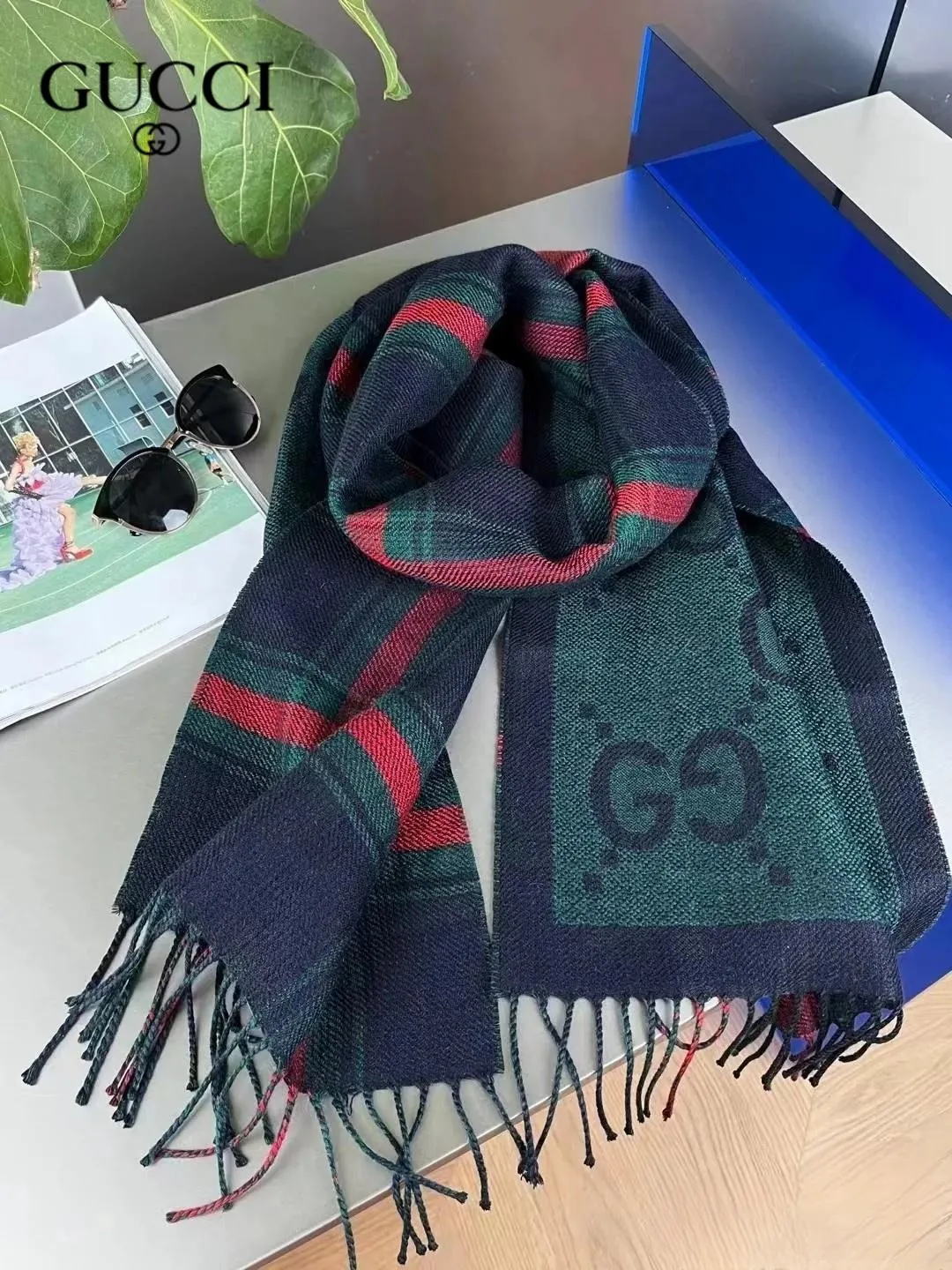 【2026】【GUCCI グッチ】スカーフ190*33CM