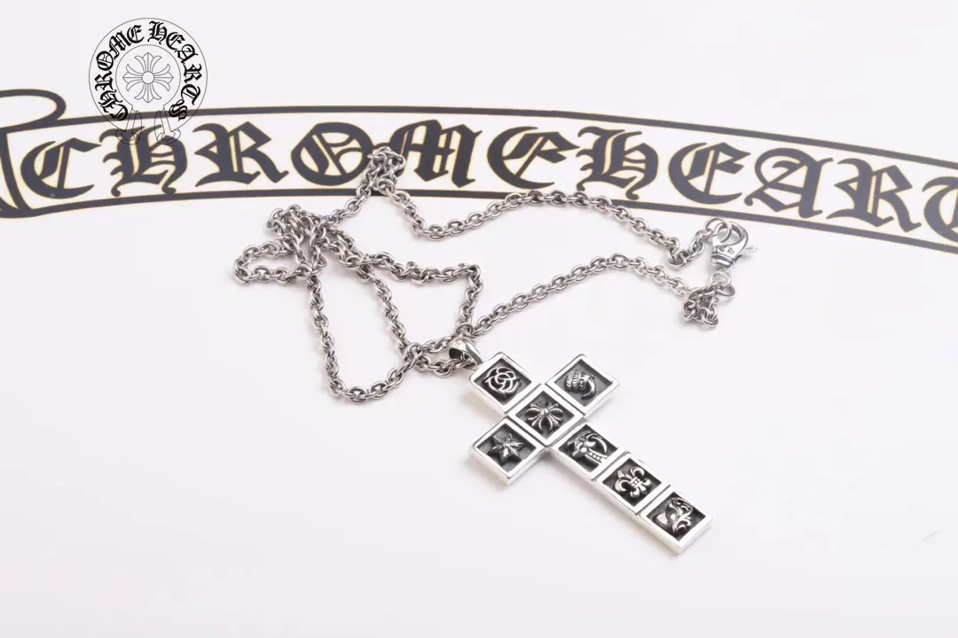 【2026】【CHROME HEARTS】ネックレス、新しいネックレス万能シンプルファッションオーナメント