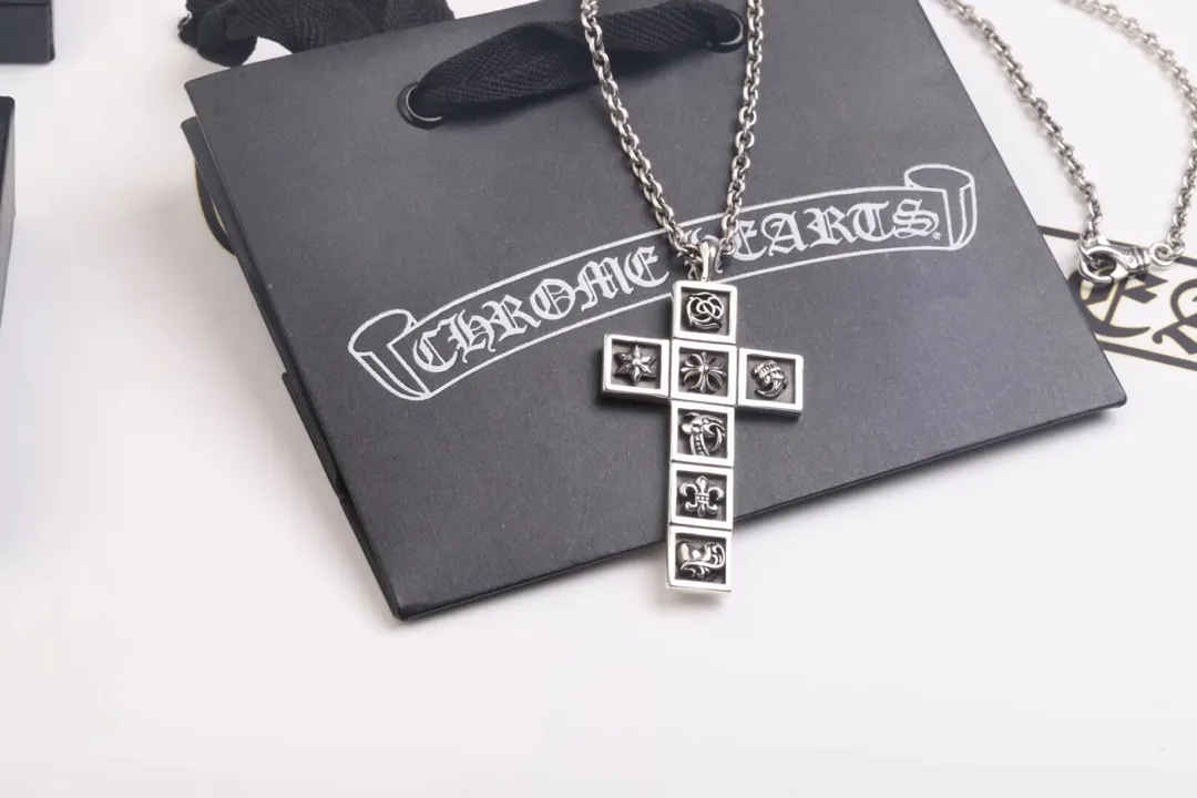【2026】【CHROME HEARTS】ネックレス、新しいネックレス万能シンプルファッションオーナメント