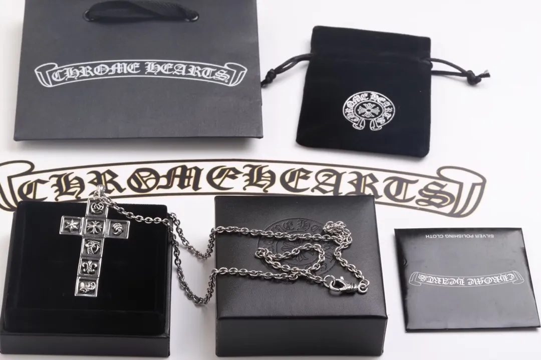 【2026】【CHROME HEARTS】ネックレス、新しいネックレス万能シンプルファッションオーナメント