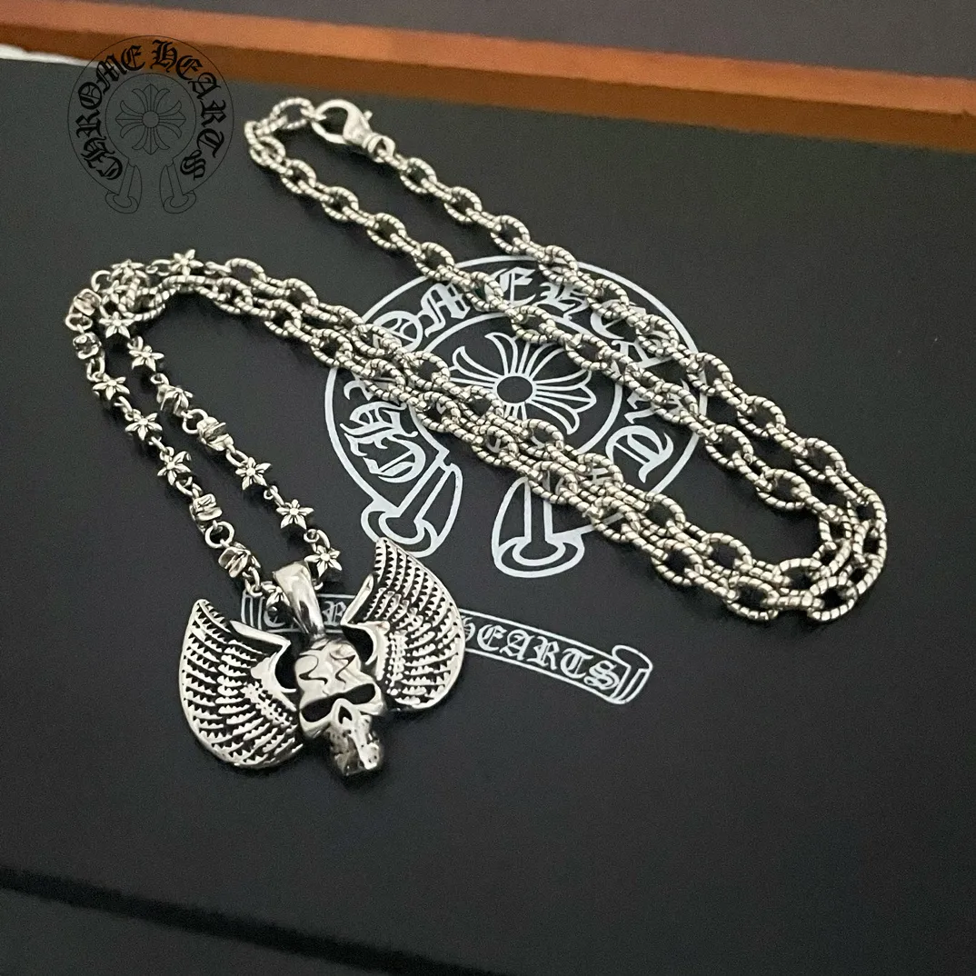 【2026】【CHROME HEARTS】ネックレス、新しいネックレス万能シンプルファッションオーナメント