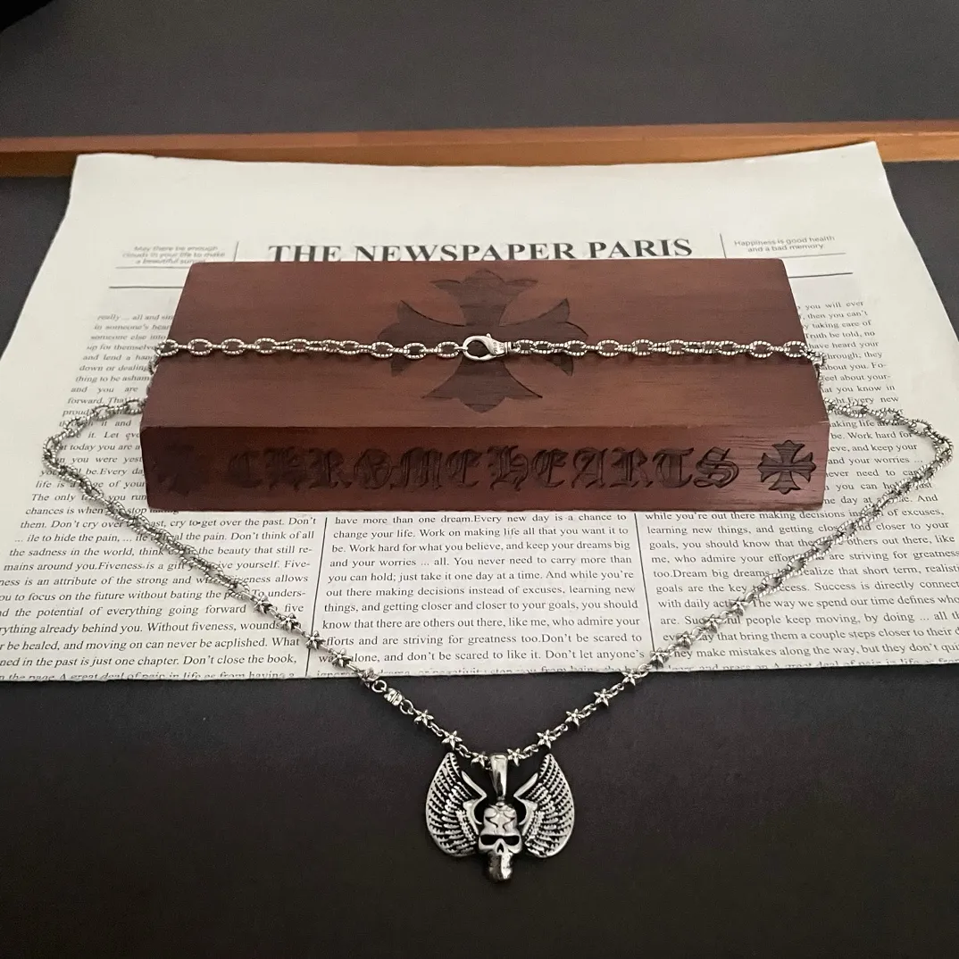 【2026】【CHROME HEARTS】ネックレス、新しいネックレス万能シンプルファッションオーナメント