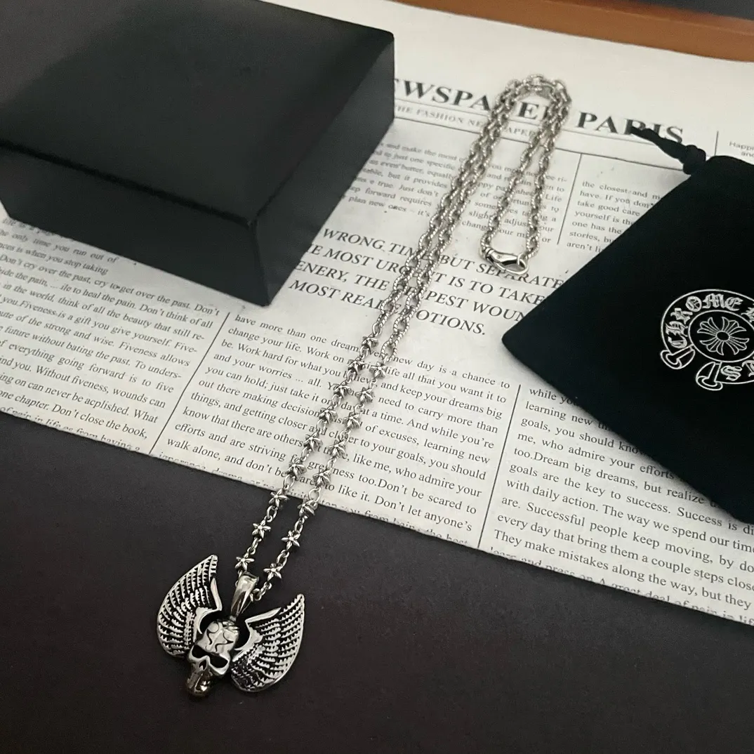 【2026】【CHROME HEARTS】ネックレス、新しいネックレス万能シンプルファッションオーナメント