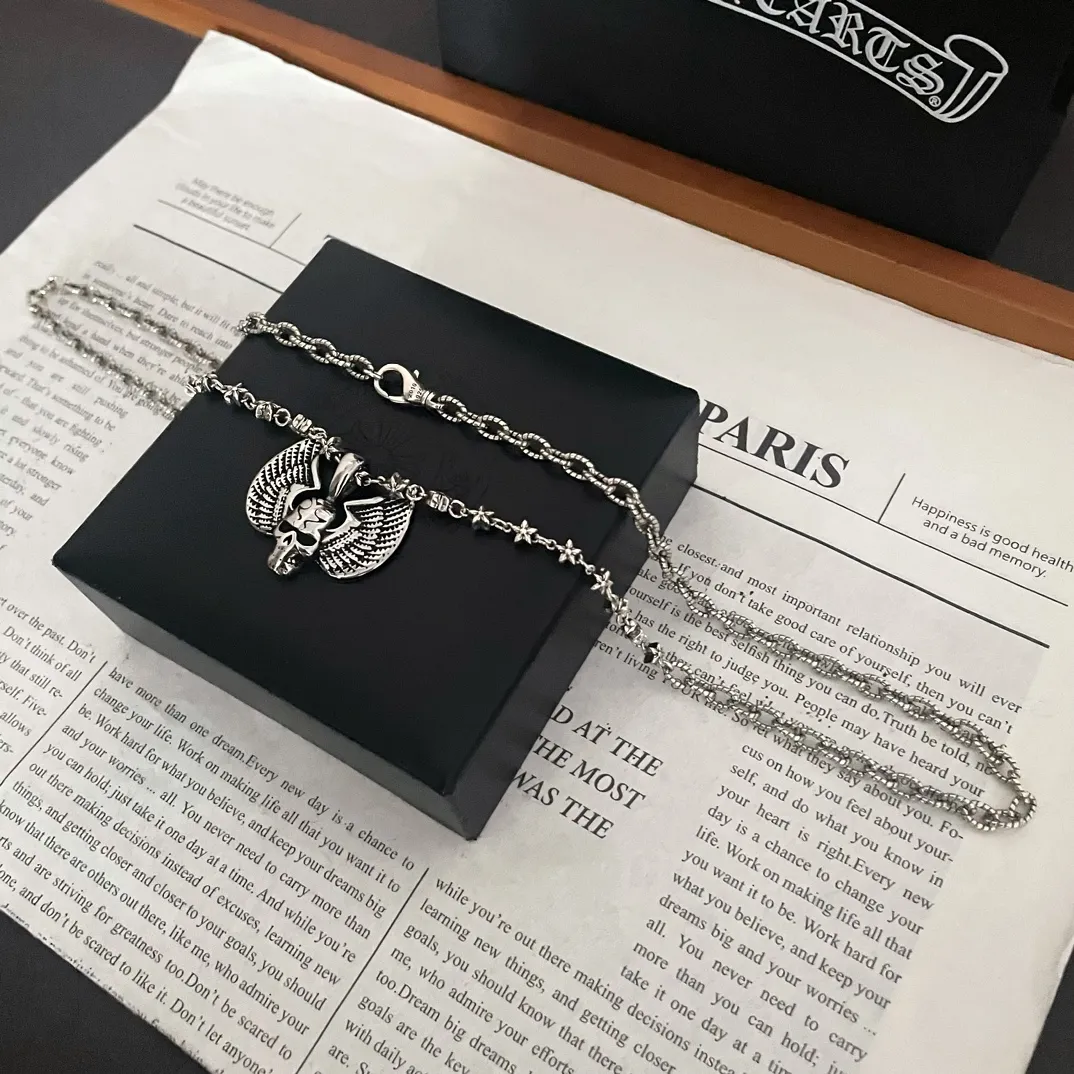 【2026】【CHROME HEARTS】ネックレス、新しいネックレス万能シンプルファッションオーナメント