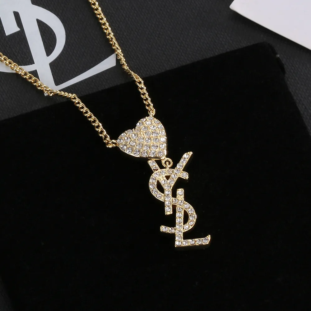 【2026】【YSL SAINT LAURENT  】サンローラン ネックレス、新しいネックレス万能シンプルファッションオーナメント