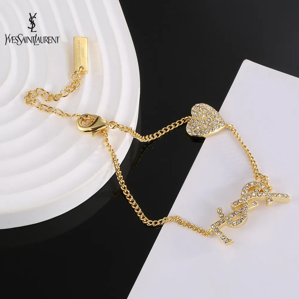 【2026】【YSL SAINT LAURENT】サンローラン ブレスレット、ファッションシンプルなスタイル