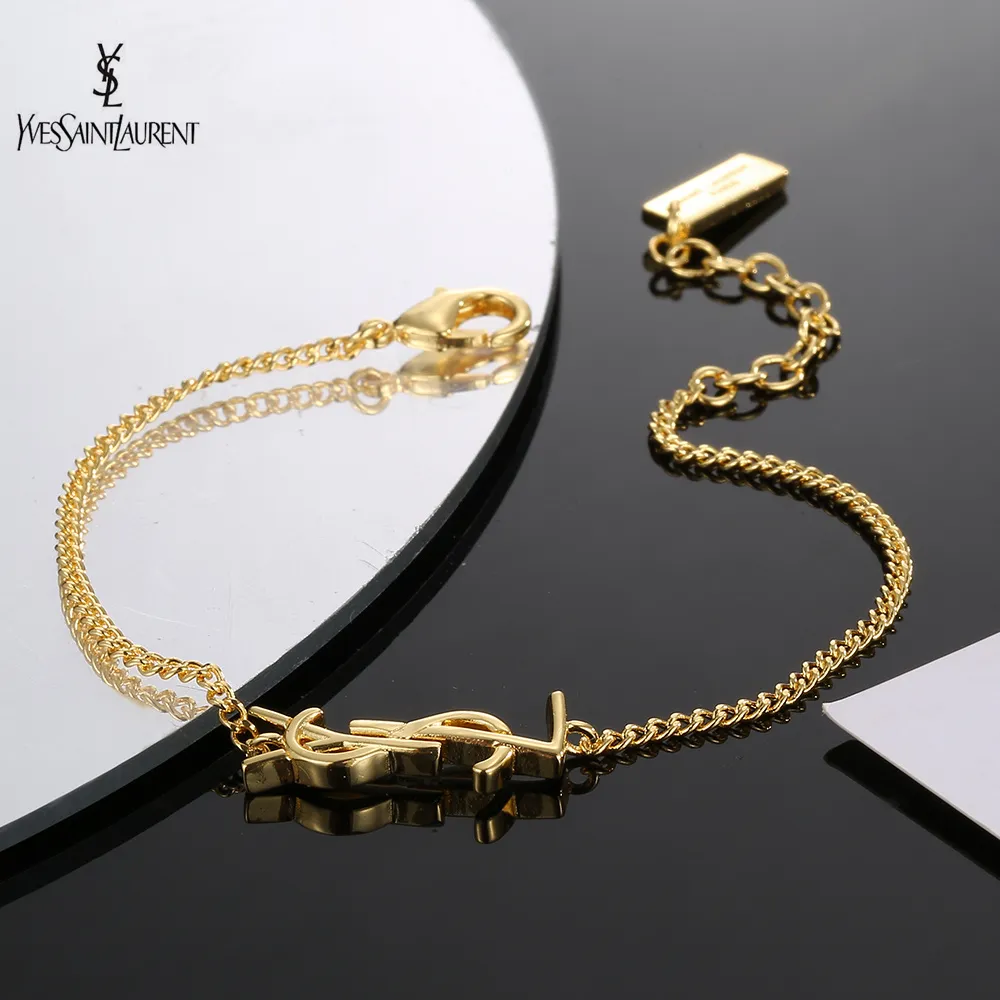 【2026】【YSL SAINT LAURENT】サンローラン ブレスレット、ファッションシンプルなスタイル