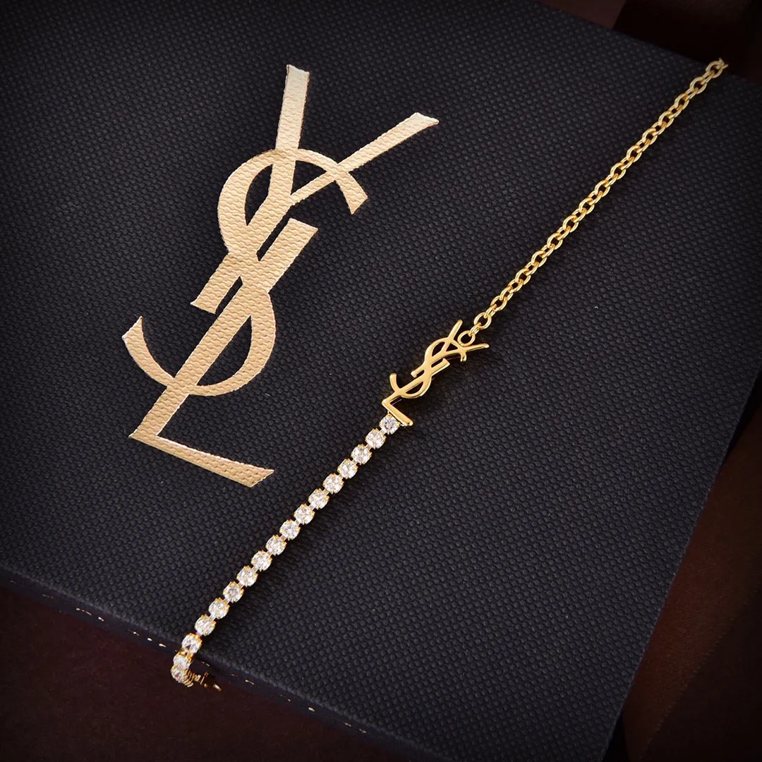 【2026】【YSL SAINT LAURENT】サンローラン  ブレスレット、ファッションシンプルなスタイル