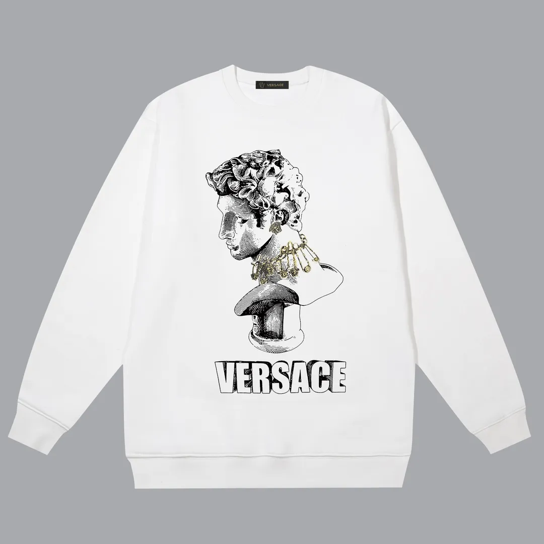 【2026】【VERSACE 公式旗艦店】ヴェルサーチ   丸首の衛衣  スウェットご好評に付き再入荷！