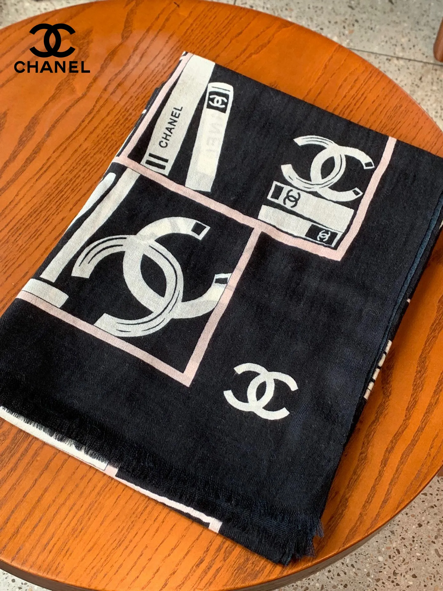 【2026】【CHANEL  シャネル 】スカーフ100*200CM