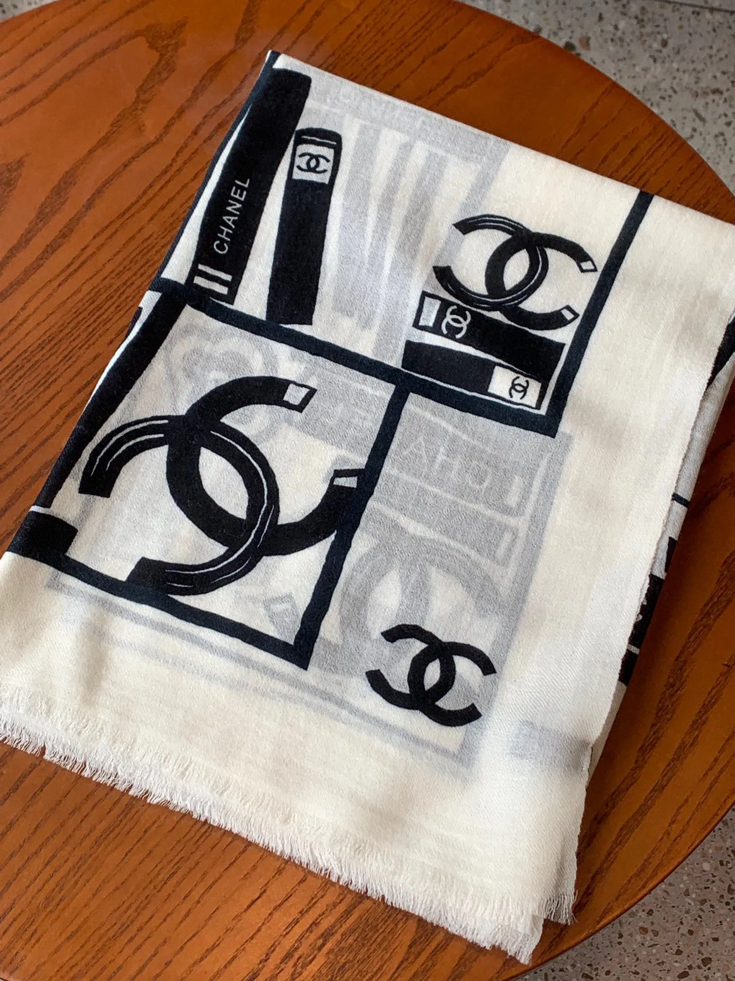 【2026】【CHANEL  シャネル 】スカーフ100*200CM