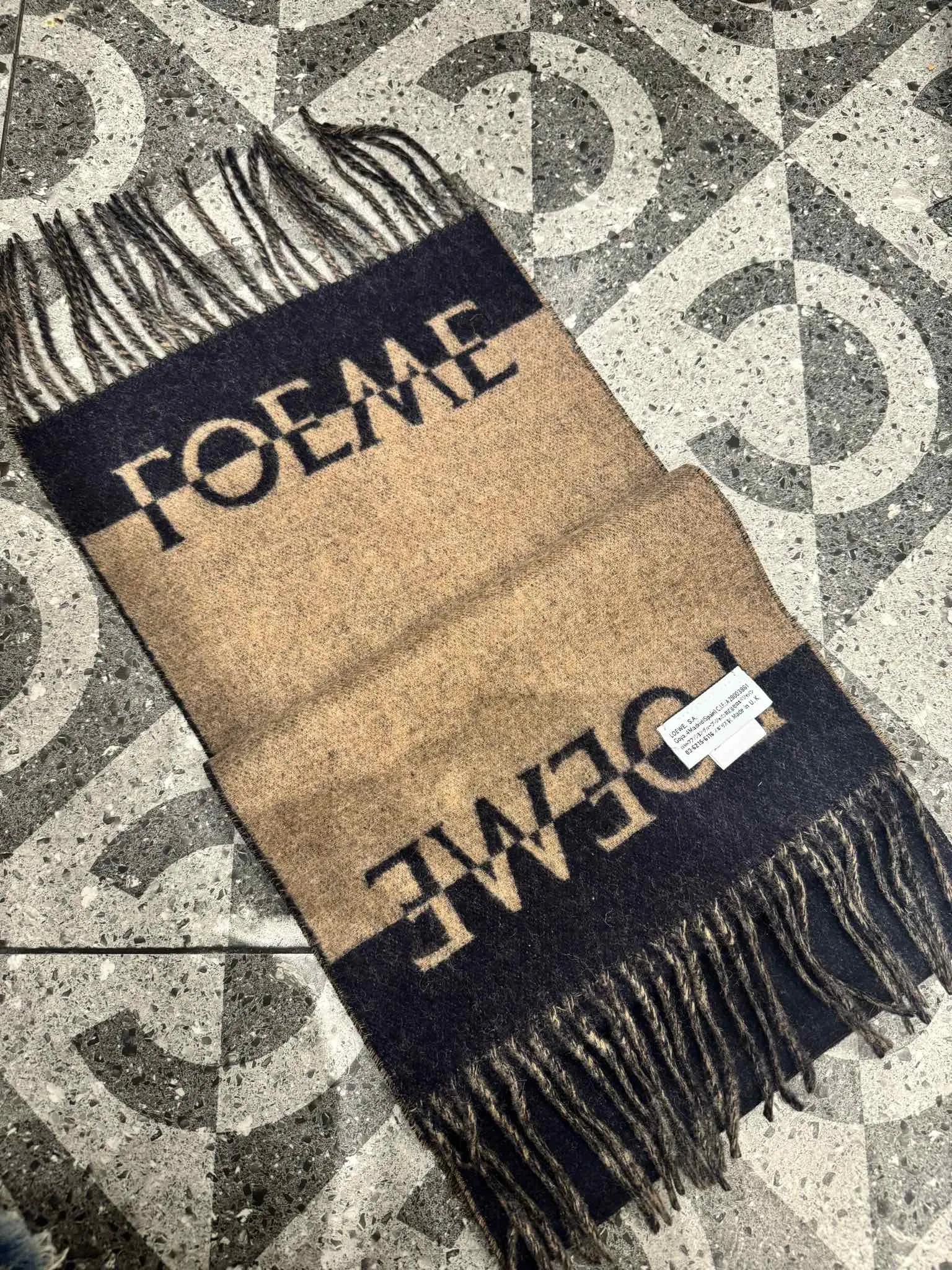 【2026】【LOEWE ロエベ】スカーフ35*180CM