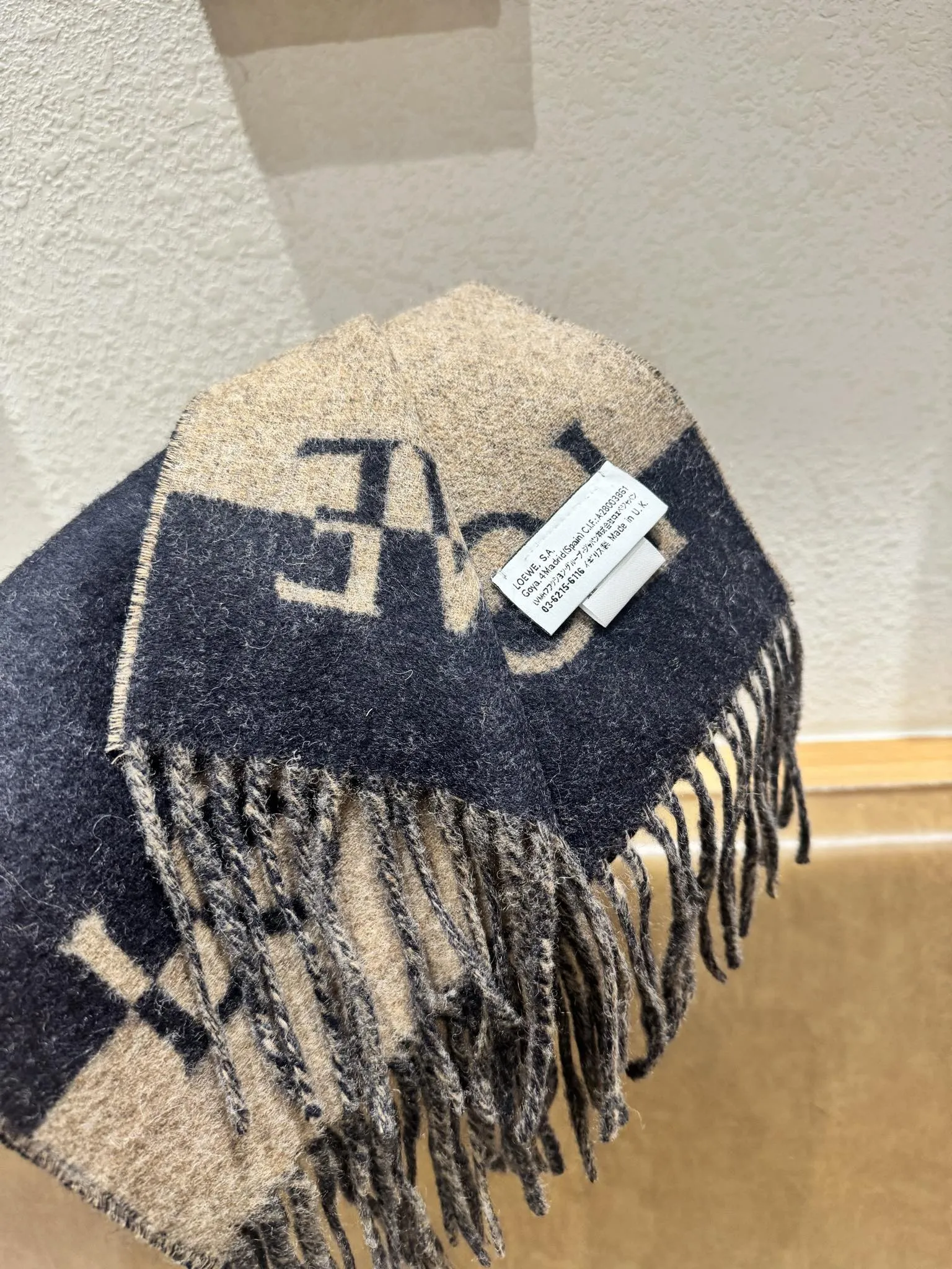 【2026】【LOEWE ロエベ】スカーフ35*180CM