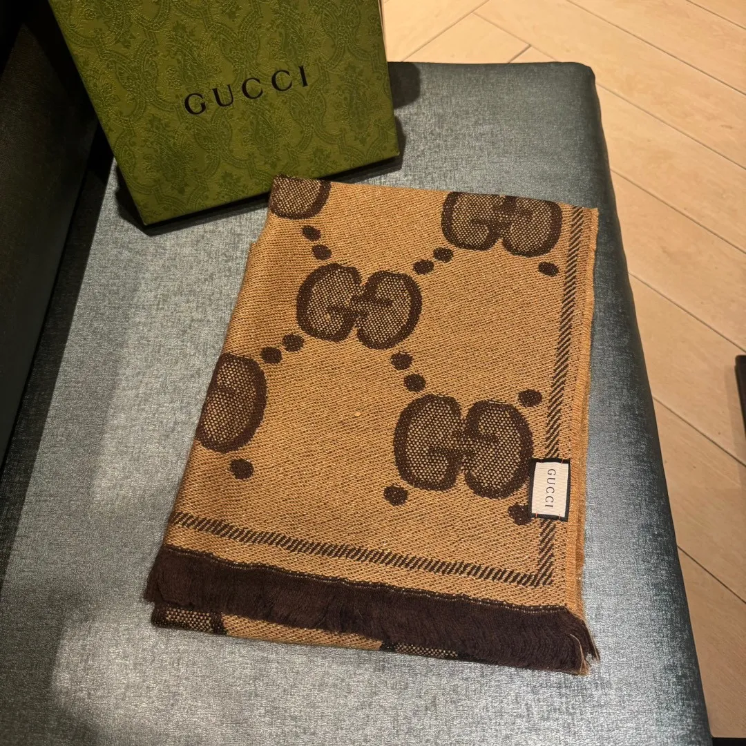 【2026】【GUCCI グッチ】スカーフ45*195CM