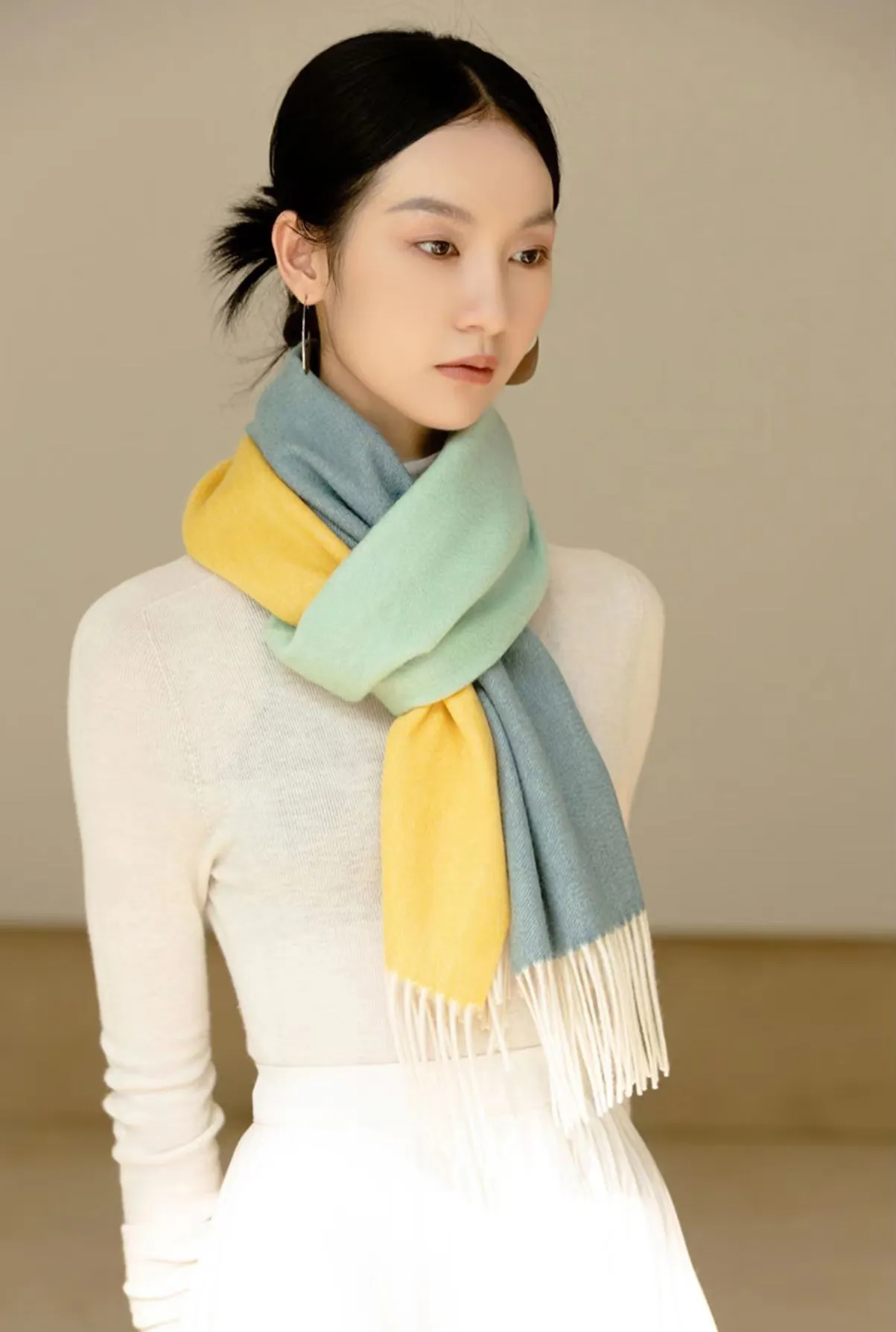 【2026】【HERMES エルメス 】スカーフ32*190CM