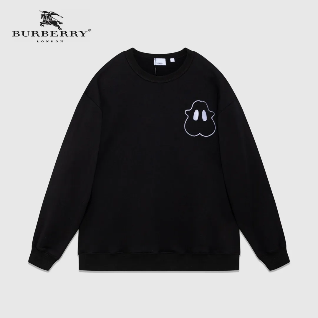 【2026】【BURBERRY 公式旗艦店】バーバリー 丸首の衛衣 スウェット ご好評に付き再入荷！