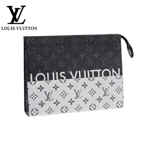 【2026】LV LOUIS VUITTON(ルイヴィトン モノグラム) クラッチバッグ ハンドバッグ セカンドバッグ メンズ パーティー バッグ M63039 26.5*21*6cm