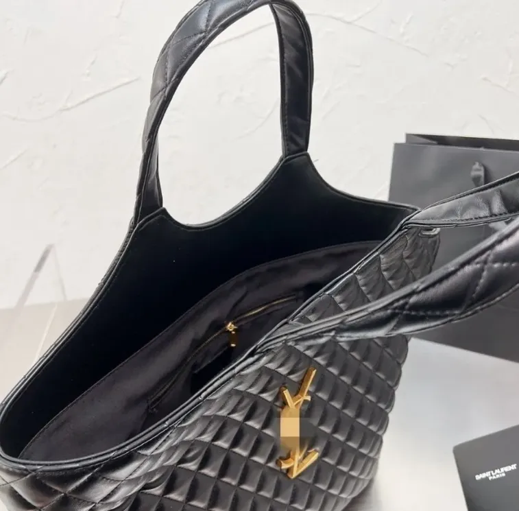 【2026】SAINT LAURENT YSL 50%OFFysl新しい黒のショッピングバッグ爆発的なトートバッグ【送料無料】