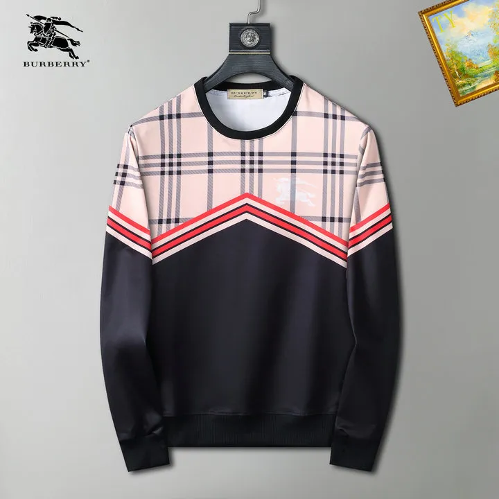 【2026】【BURBERRY 公式旗艦店】バーバリー  丸首の衛衣 スウェット ご好評に付き再入荷！