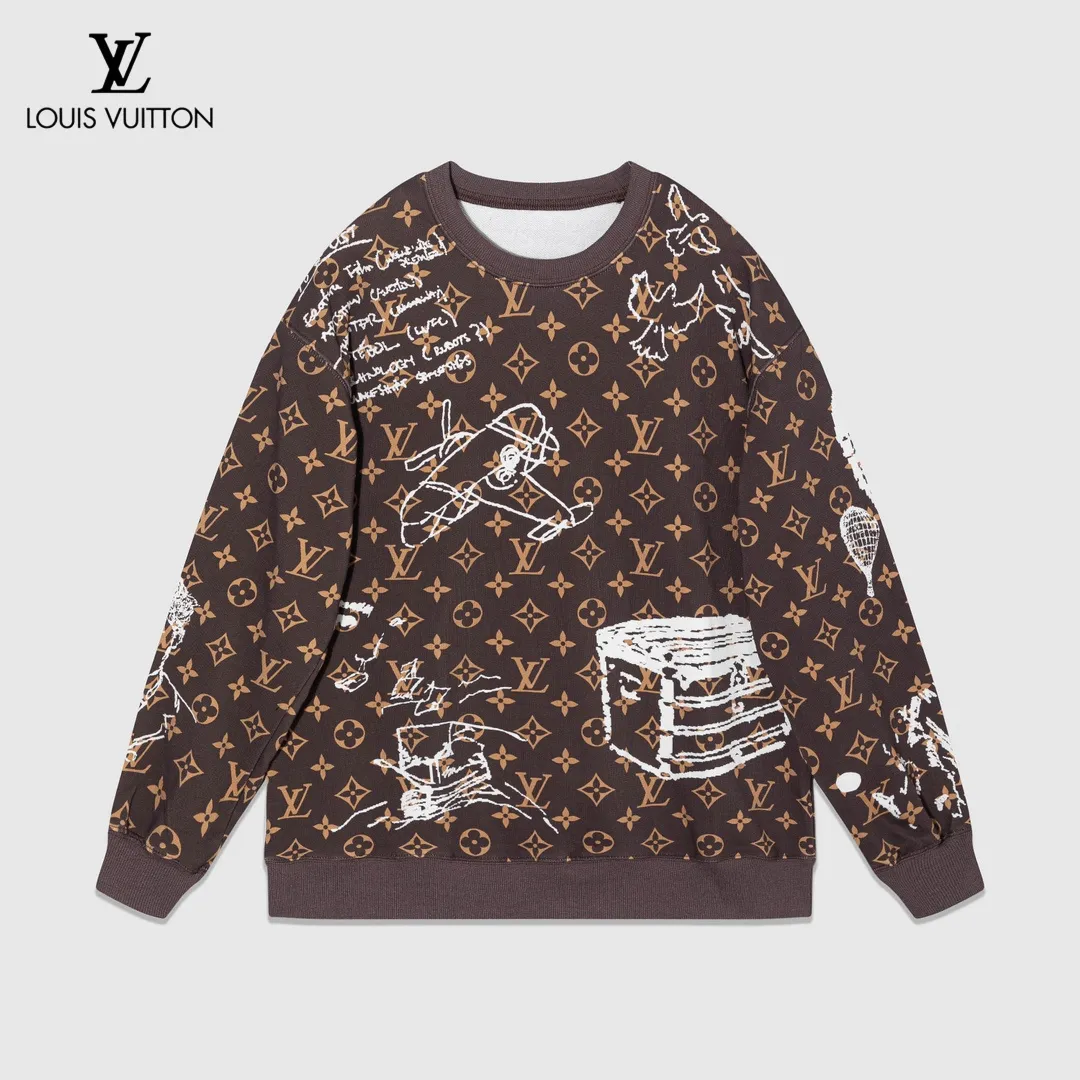 【2026】【LOUIS VUITTON  公式旗艦店】ルイヴィトン 丸首の衛衣 スウェットご好評に付き再入荷！