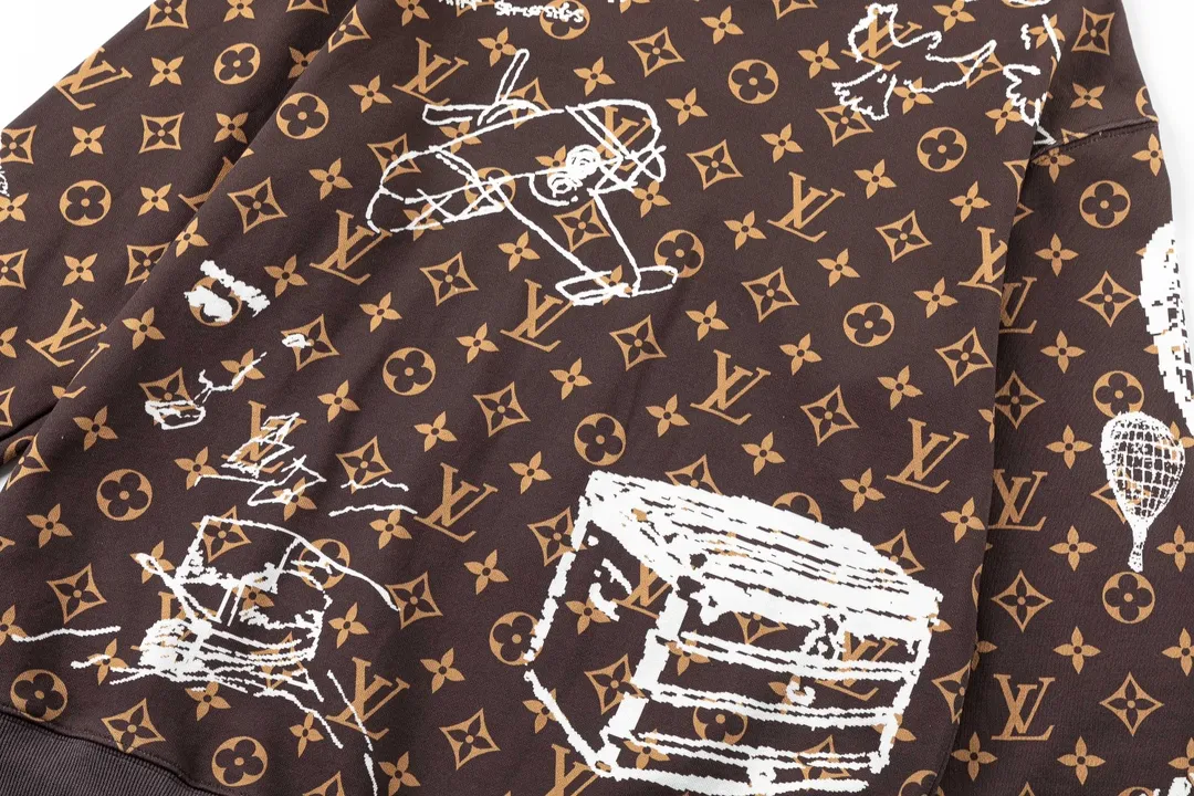 【2026】【LOUIS VUITTON  公式旗艦店】ルイヴィトン 丸首の衛衣 スウェットご好評に付き再入荷！