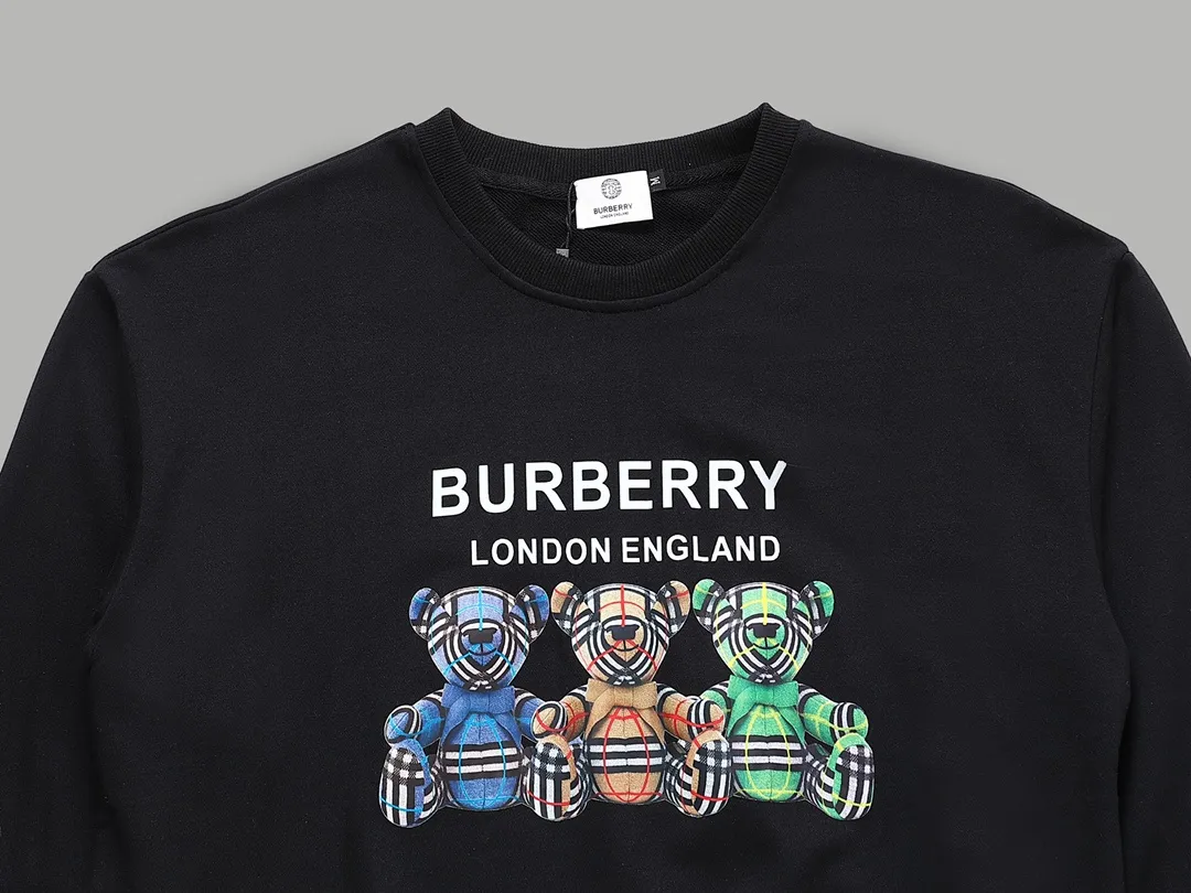 【2026】【BURBERRY 公式旗艦店】バーバリー  丸首の衛衣 スウェット ご好評に付き再入荷！