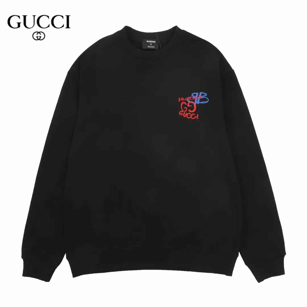 【2026】【GUCCI  公式旗艦店】グッチ  丸首の衛衣 スウェットご好評に付き再入荷！