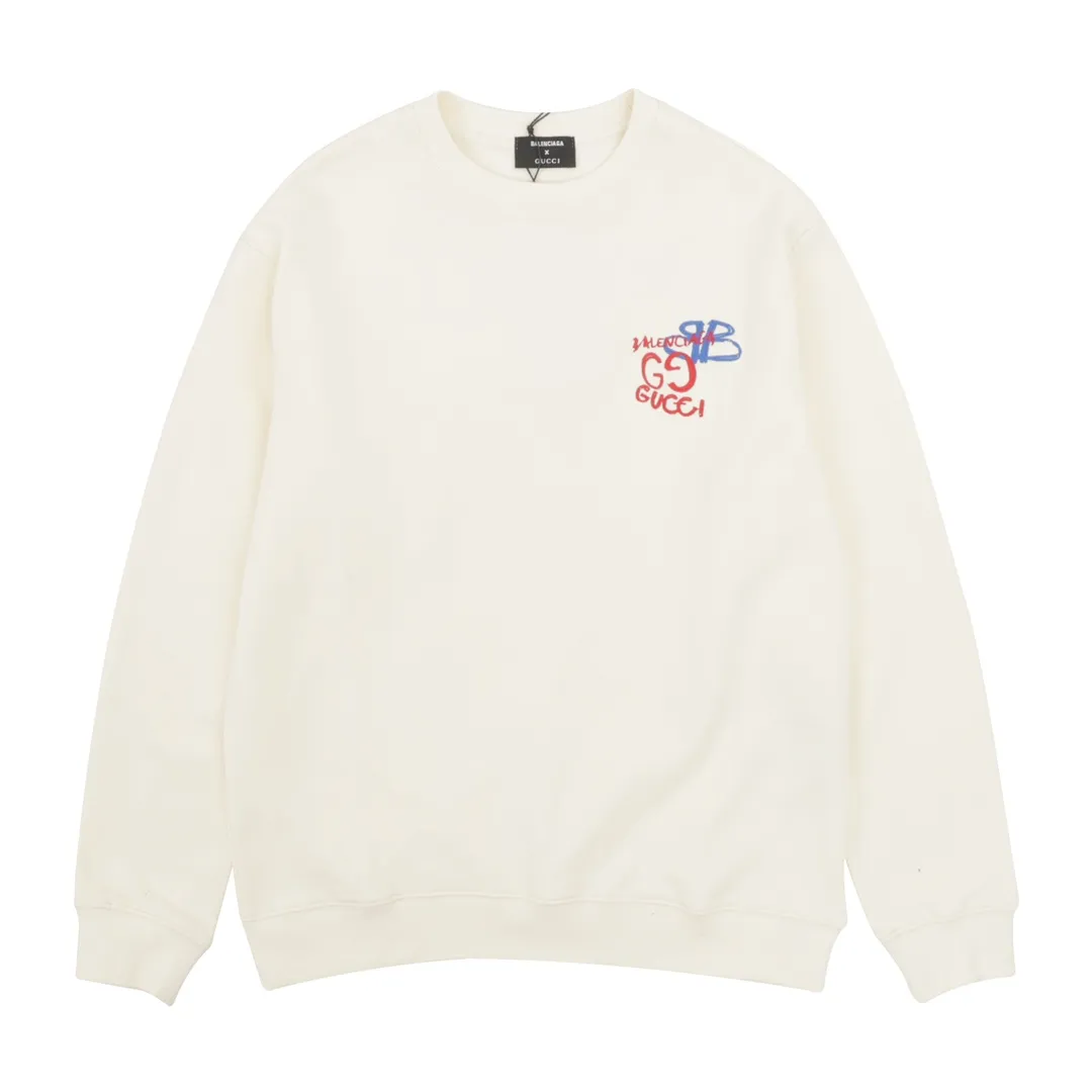 【2026】【GUCCI  公式旗艦店】グッチ  丸首の衛衣 スウェットご好評に付き再入荷！