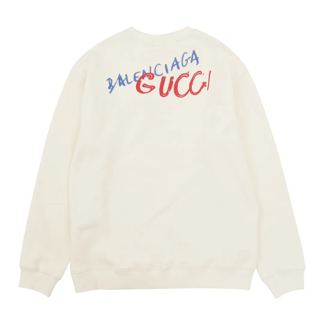 【2026】【GUCCI  公式旗艦店】グッチ  丸首の衛衣 スウェットご好評に付き再入荷！