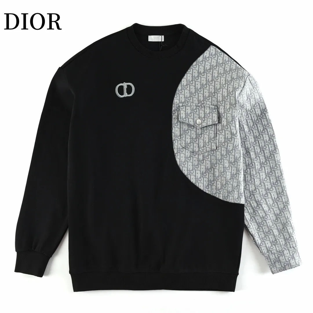 【2026】【DIOR  公式旗艦店】ディオール 丸首の衛衣 スウェットご好評に付き再入荷！