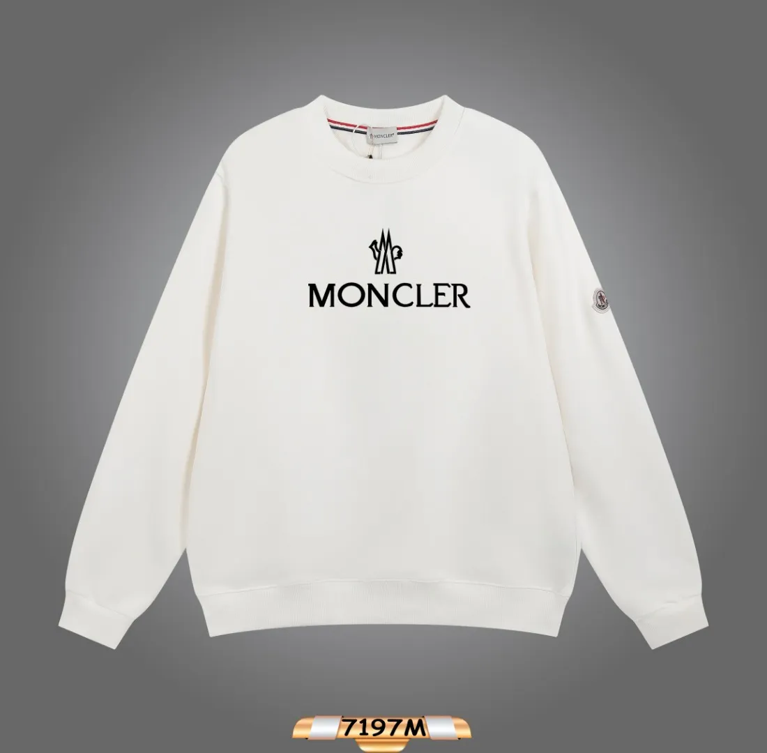 【2026】【MONCLER 公式旗艦店】モンクレール  丸首の衛衣 スウェットご好評に付き再入荷！