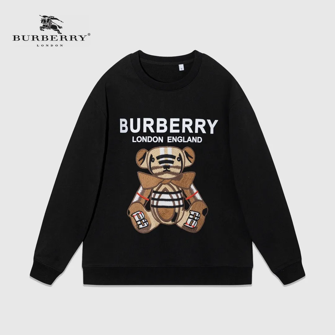 【2026】【BURBERRY 公式旗艦店】バーバリー  丸首の衛衣 スウェット ご好評に付き再入荷！