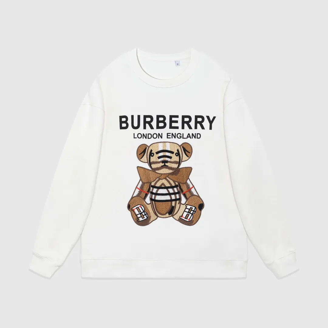 【2026】【BURBERRY 公式旗艦店】バーバリー  丸首の衛衣 スウェット ご好評に付き再入荷！