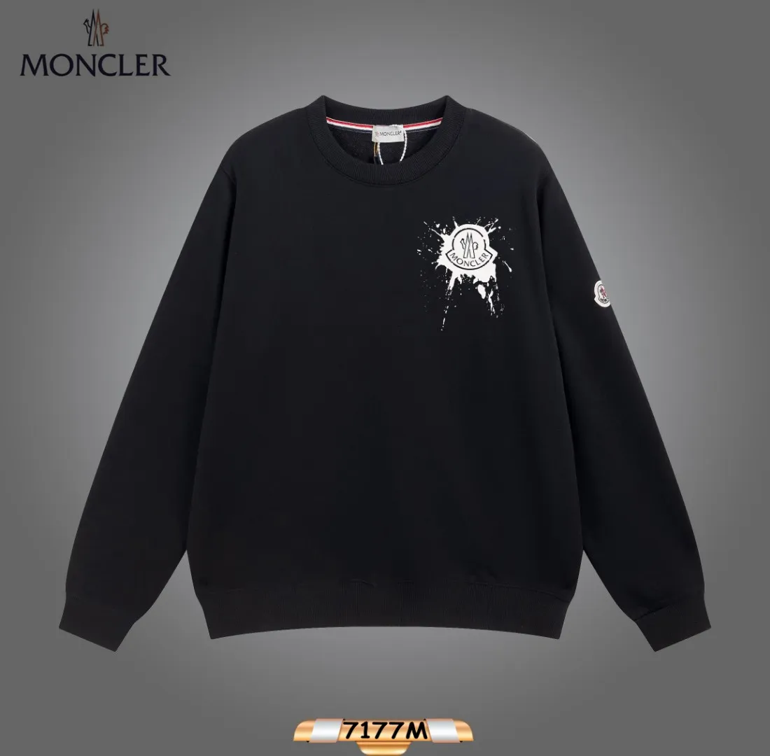 【2026】【MONCLER 公式旗艦店】モンクレール  丸首の衛衣 スウェットご好評に付き再入荷！