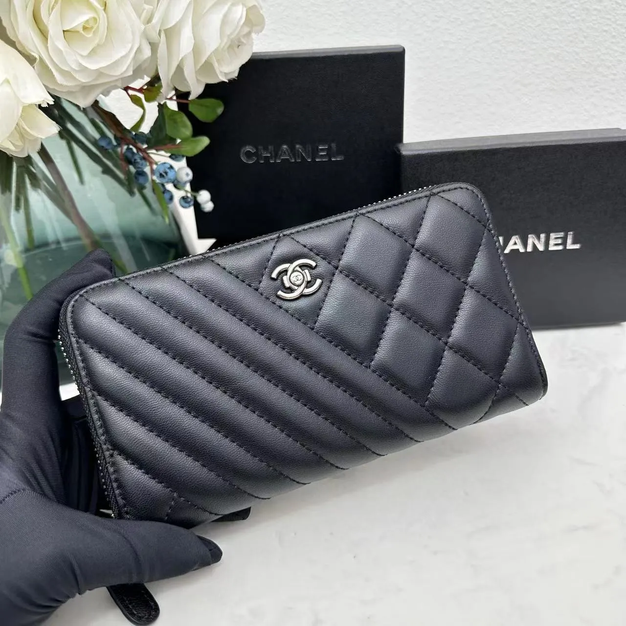 【2026】【CHANEL公式 旗艦店】シャネル 財布 当日出荷 好評に付き再入荷！19CM